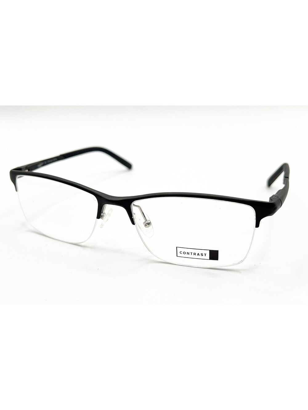 Contrast Mettle Matte Black Authentic Eyeglasses 58-18-140